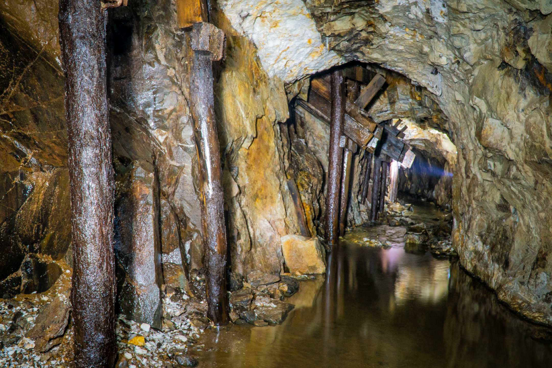 Ore passes Carrock Mine 2019